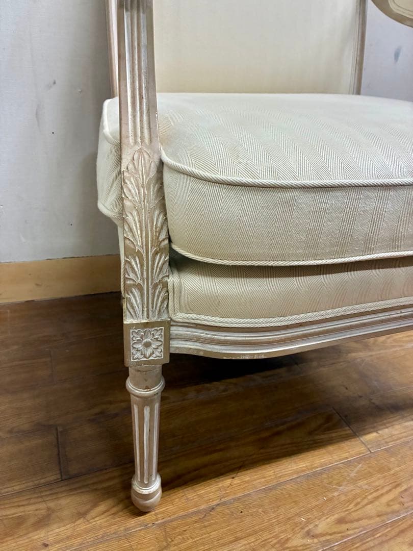 管417☆ フランス製☆ルイ13世☆アンティーク☆アームチェアー