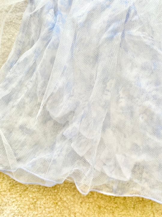 baby Dior ベビー ディオール シルク100% シフォン スカート