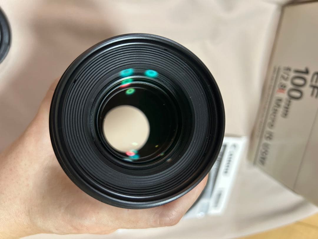【美品】Canon EF 100mm f/2.8L IS USM マクロレンズ