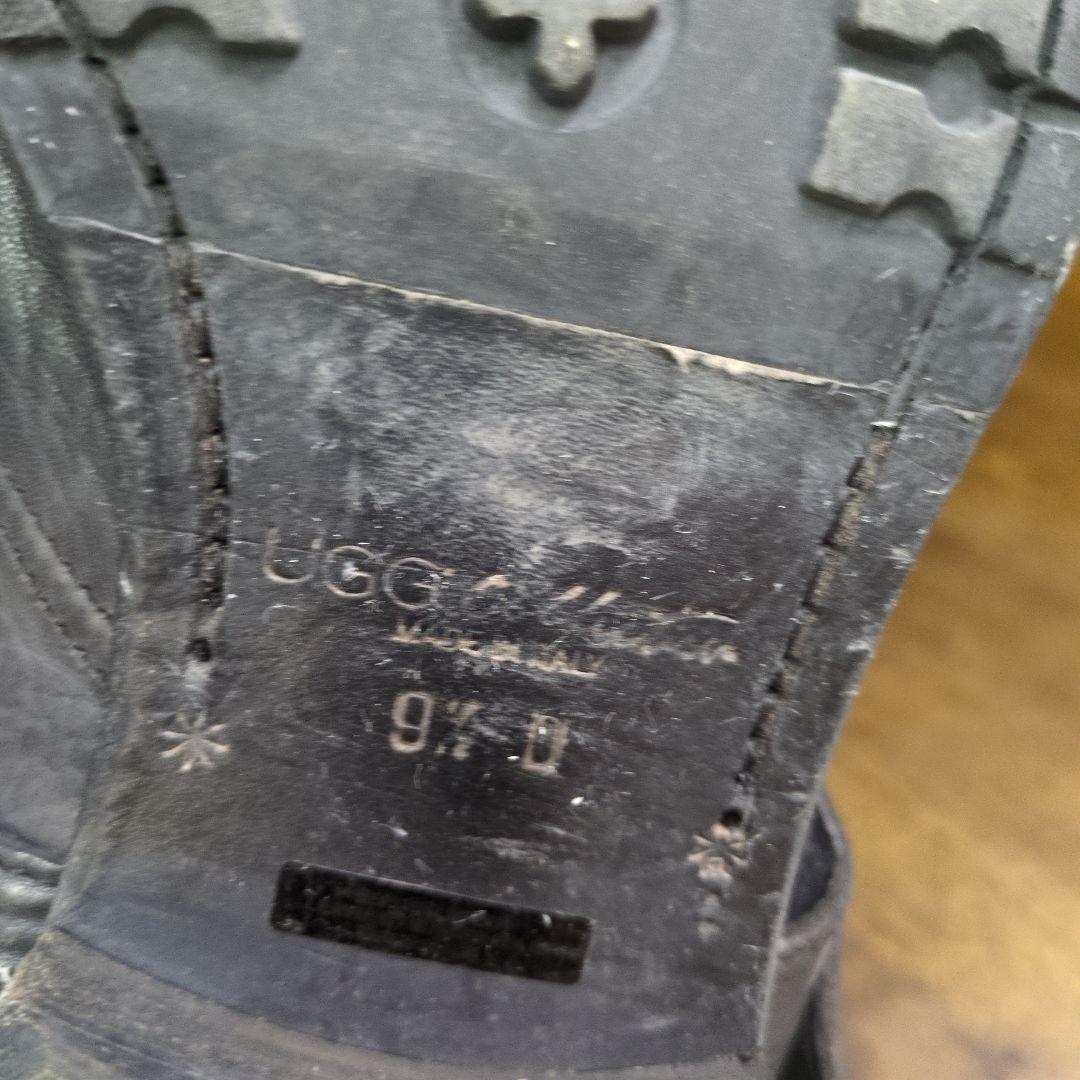 UGG コレクションナイジェルブラックブーツ91/2