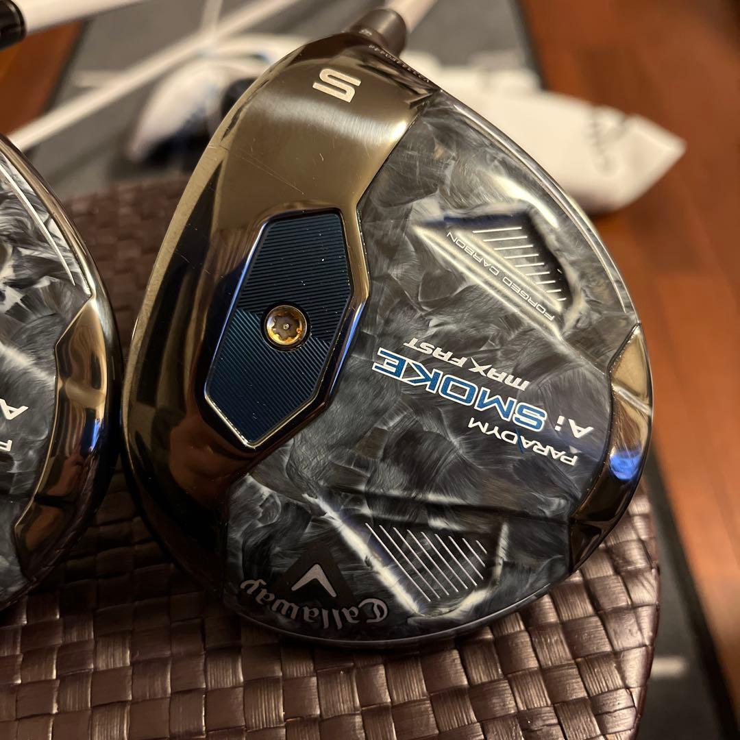 Callaway PARADYM Ai SMOKE ドライバー ３Ｗ　５Ｗ