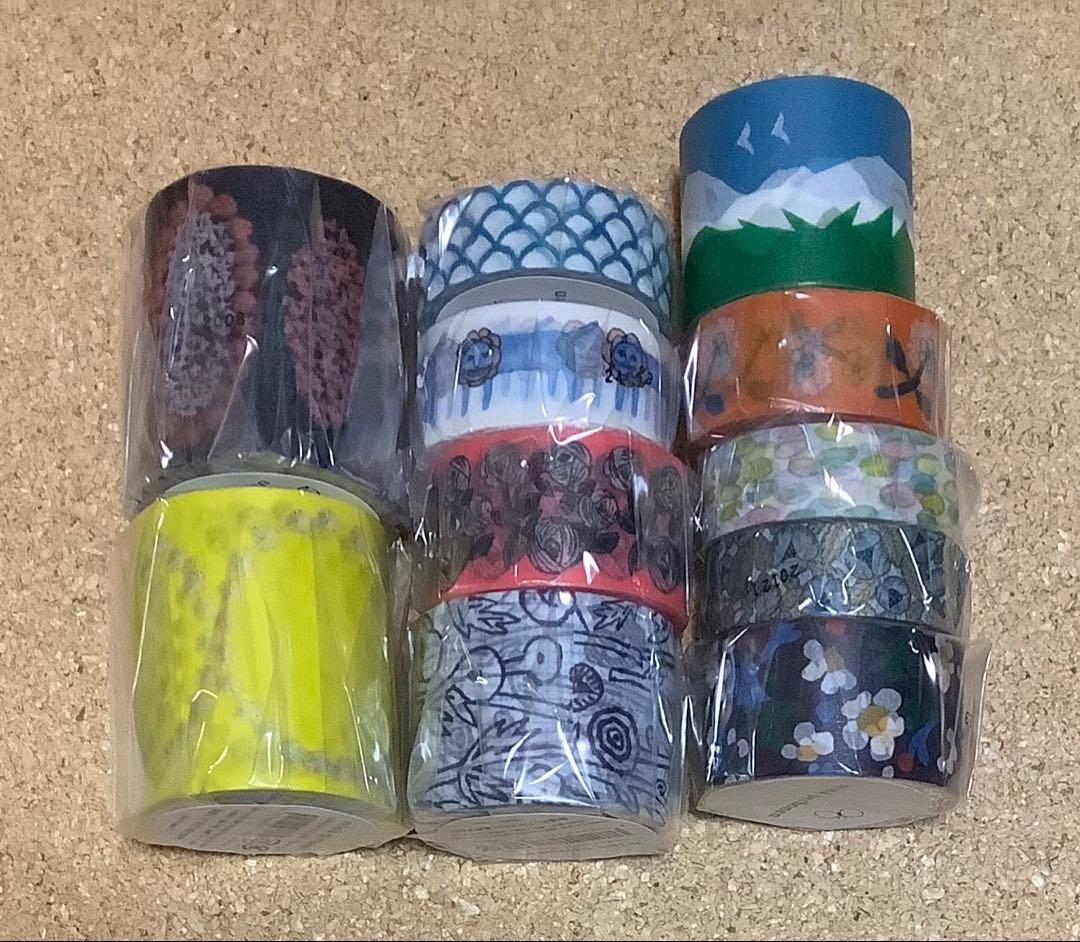 ミナペルホネン マスキングテープ 22個 おまとめ レア つづく展限定 復刻