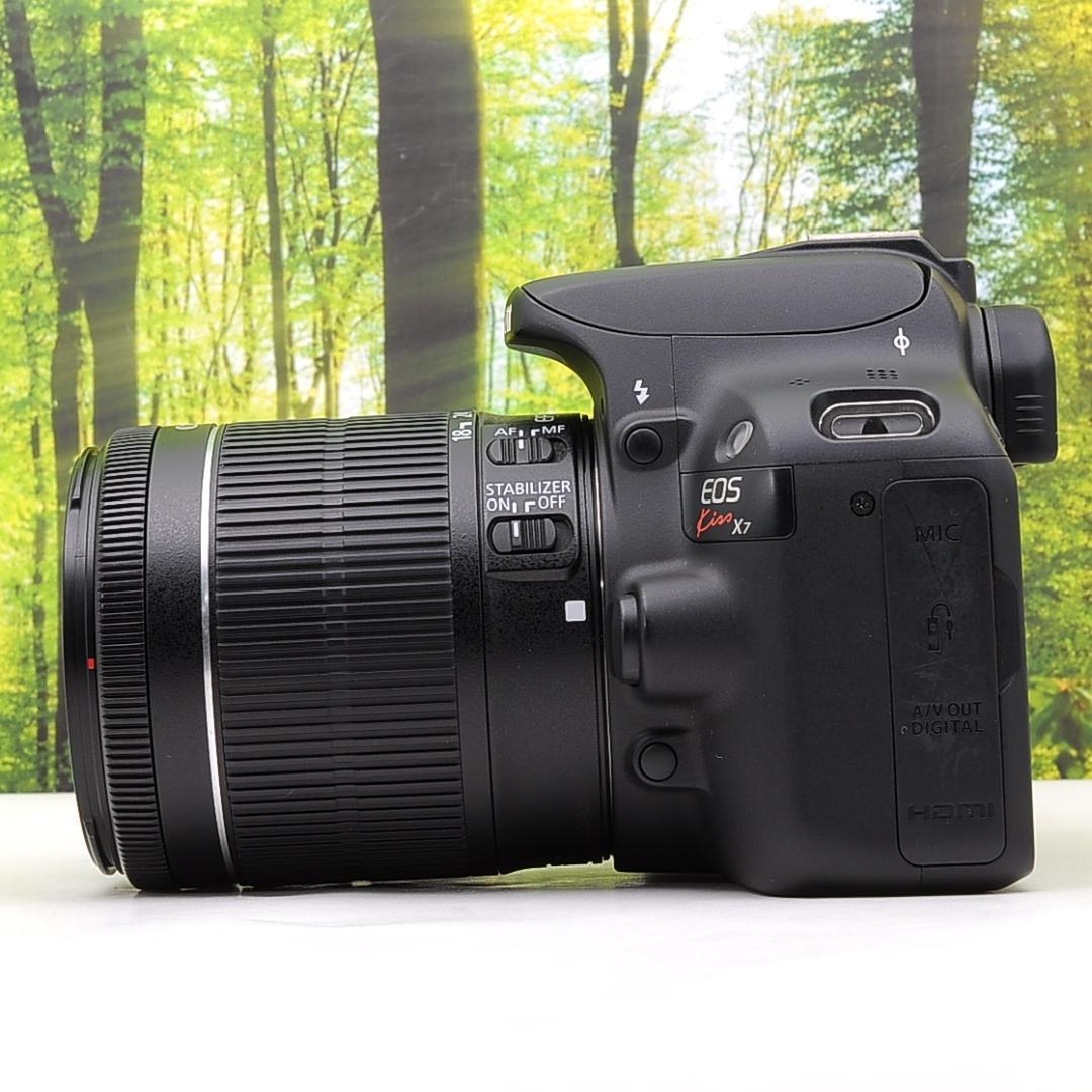 ショット数3215枚！スマホ転送セット☆キャノン Kiss X７Wセット