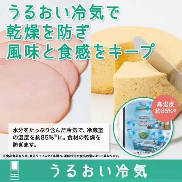 東芝冷蔵庫VEGETA GR-U500GZL-ZH 501L 5ドア