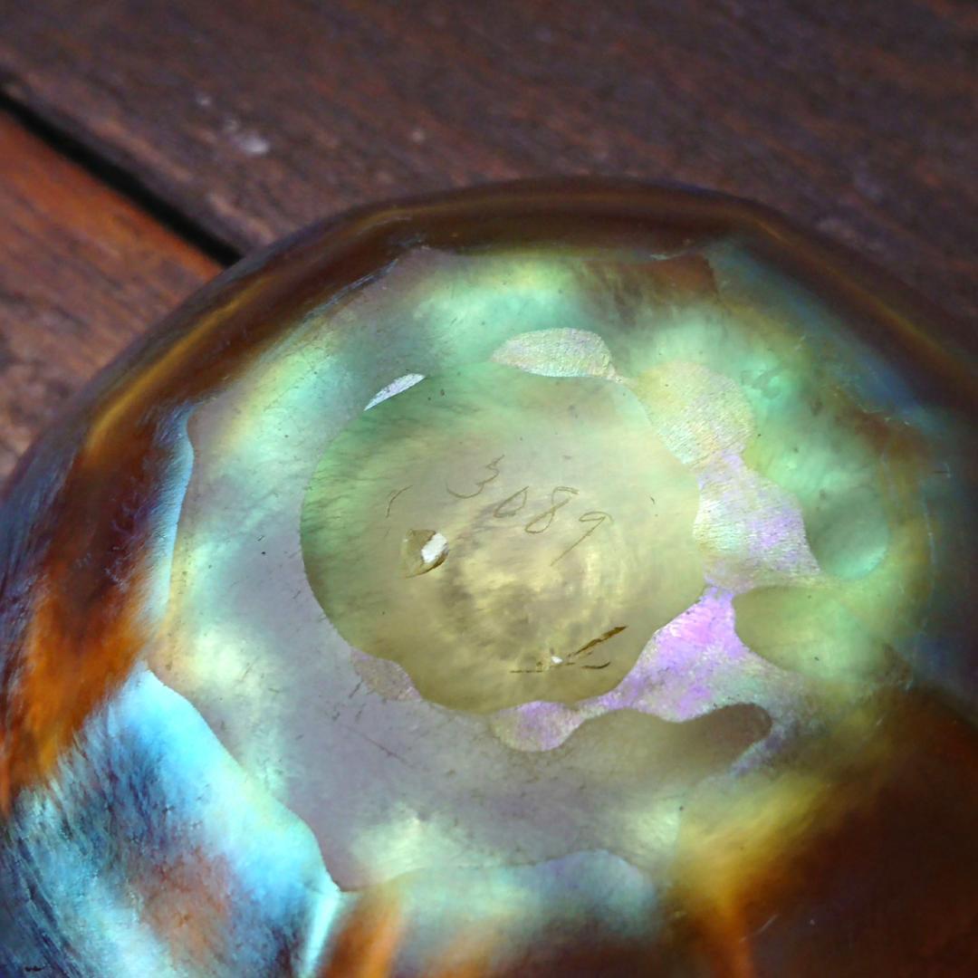 ルイスCティファニー ソルトセラー ファブリルガラス おうち美術館にs03