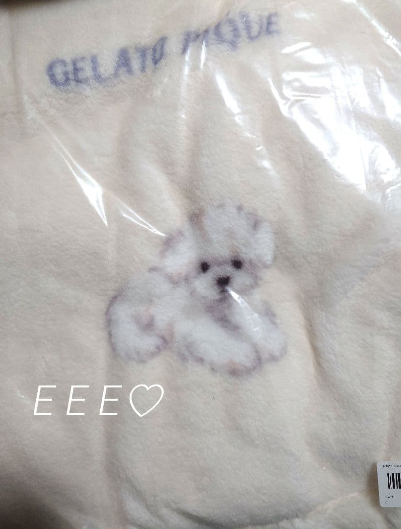 【完売】正規品♡新品未開封♡ジェラートピケ♡ドッグ柄プリント毛布♡マルチーズ