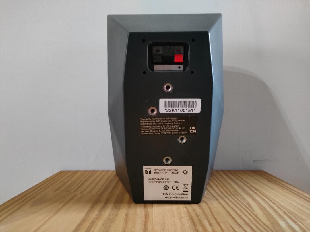 ★値引きセール★新品同様★TOA★コンパクトスピーカー★F-1300B★