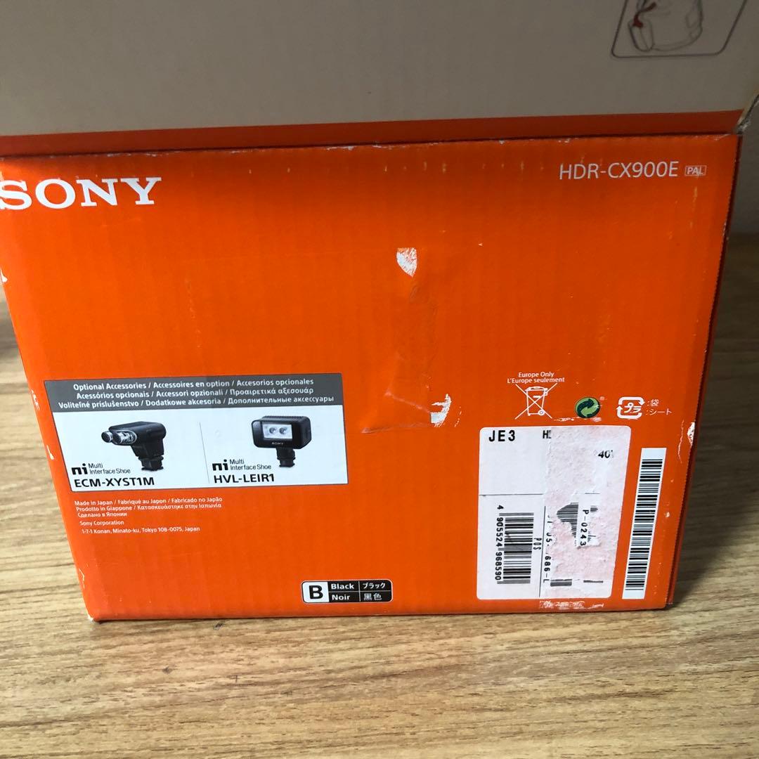 【ツーリスト版】SONY ビデオカメラ デジタルHD HDR-CX900E