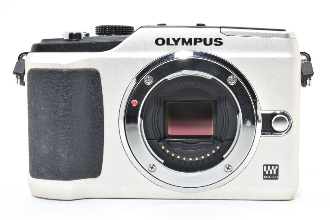 オリンパス ペン E-PL2 ミラーレスデジタルカメラボディ シルバー