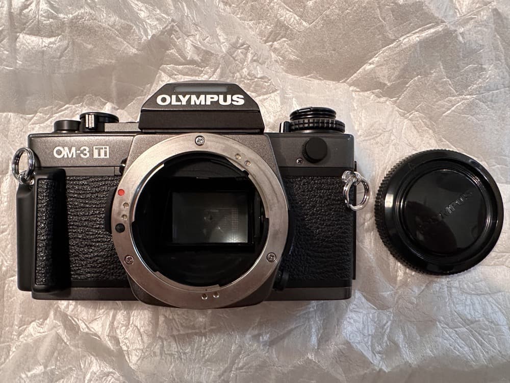 Olympus オリンパス OM-3Ti チタン ブラック 35mm