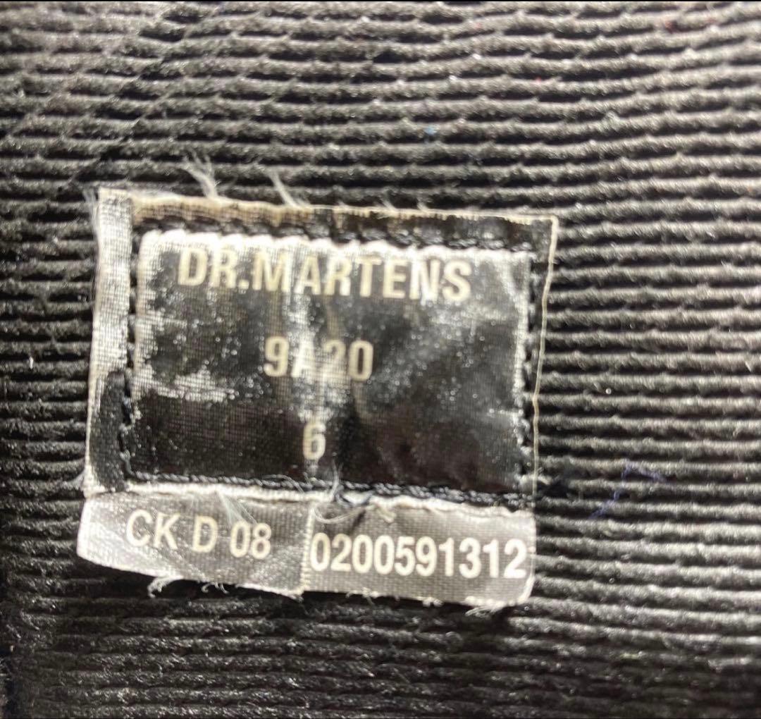 極希少】ドクターマーチン　ロングブーツ　バイカー　パッチワーク　サイドジップ