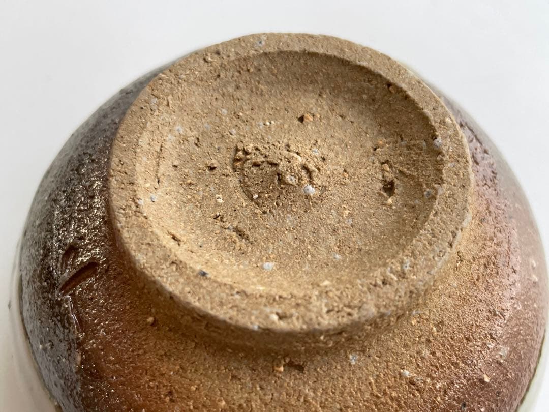 陶芸家　十四代　中里太郎右衛門　斑唐津茶盌　茶碗　抹茶碗　共箱　茶道具