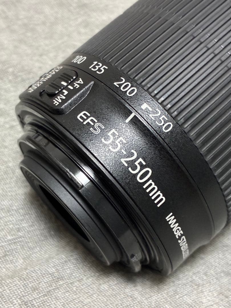 ⭐️美品⭐️Canon EF-S55-250mm IS STM フード付き望遠レンズ