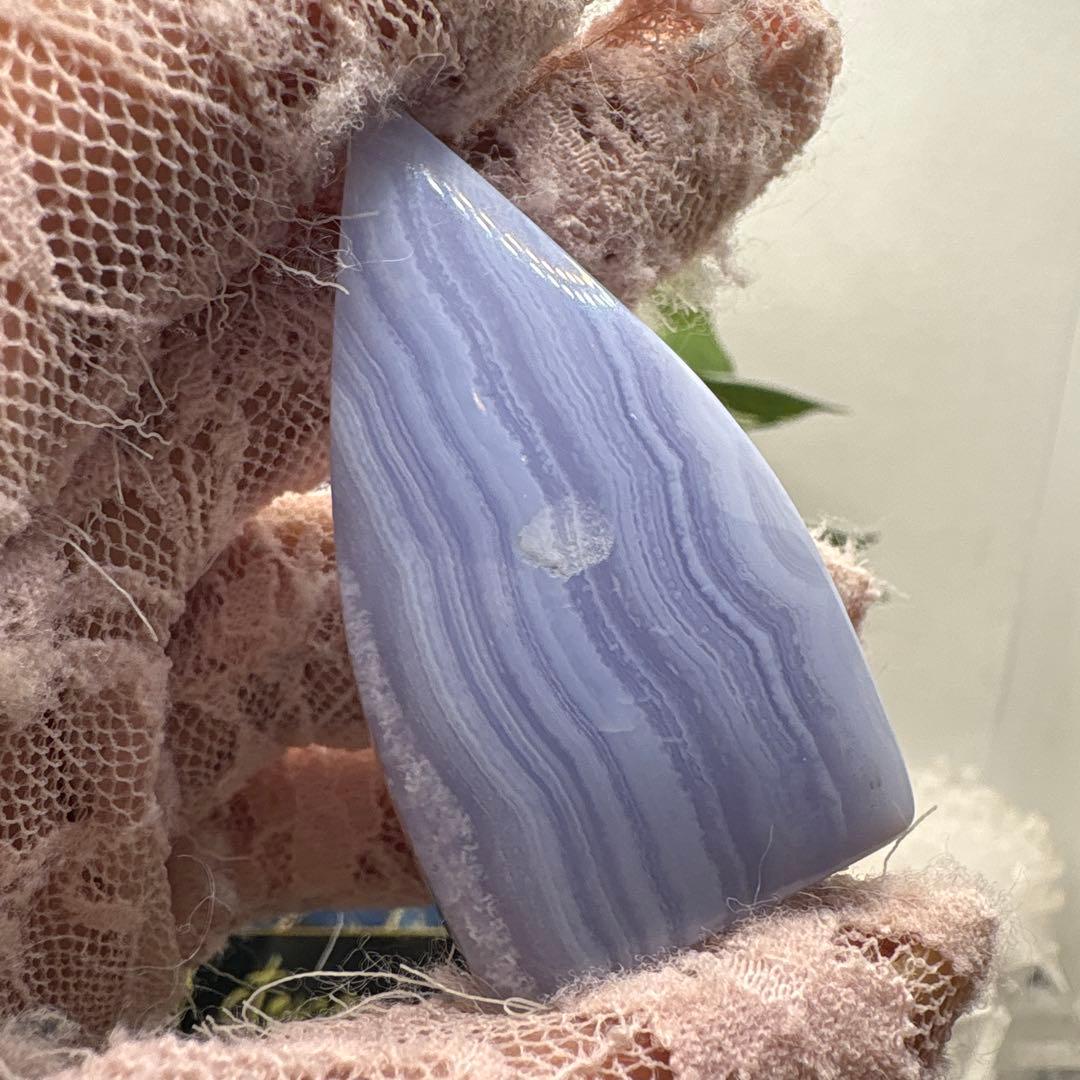 ブルーレースアゲート♡フレイム♡No.1875