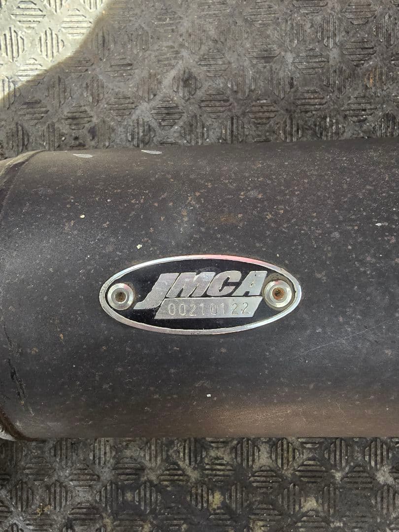 スーパーディオ　デイトナ　チャンバー　マフラー　AF27