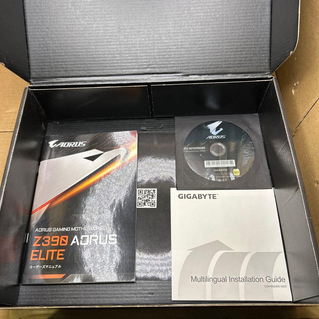 GIGABYTE Z390 AORUS ELITE ゲーミングマザーボード