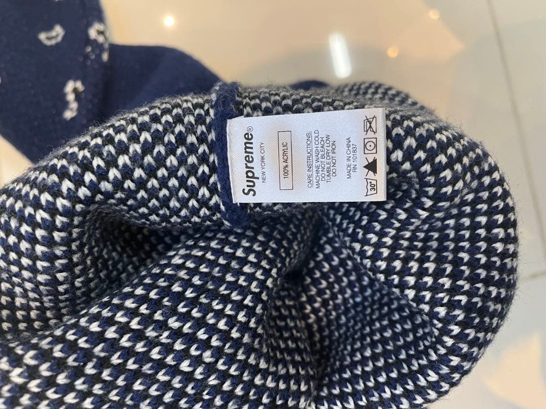 トップス Supreme 19SS Bandana Sweater Knit