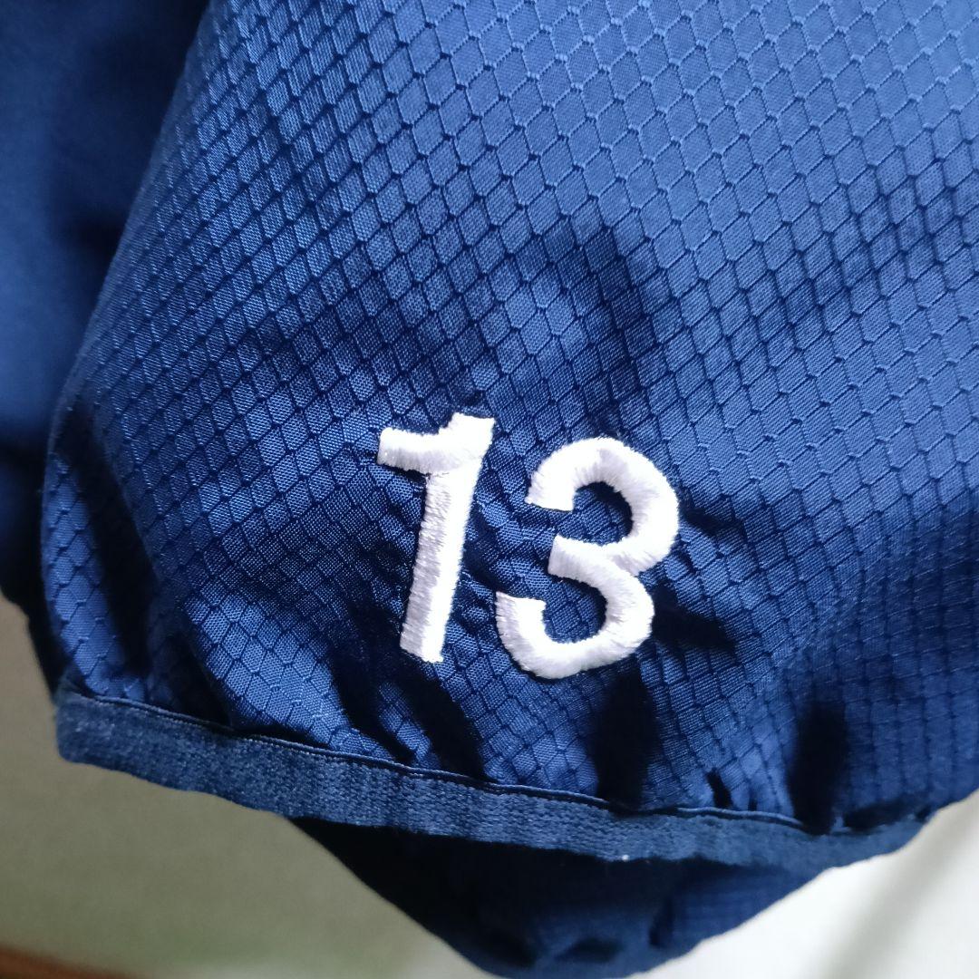 アンブロ製！ 柏レイソル 支給品no.13 長袖トレーニングピステ ネイビー