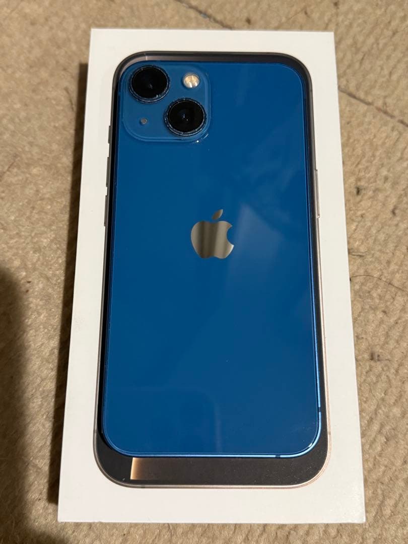 iPhone13mini 本体　ブルー