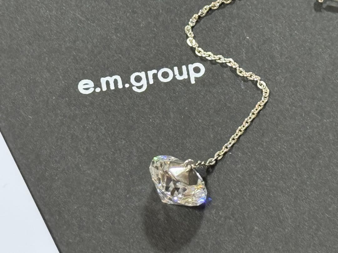 ◆e.m.◆美品！キュービックジルコニアピアス