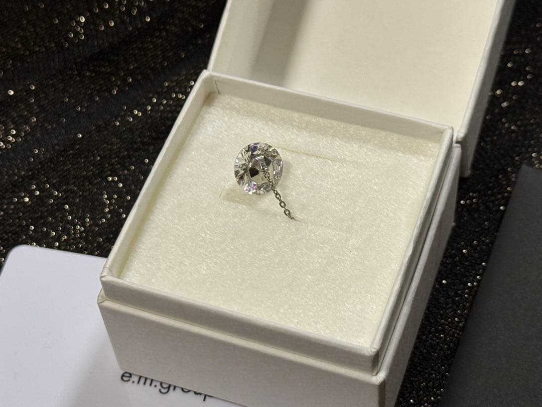 ◆e.m.◆美品！キュービックジルコニアピアス