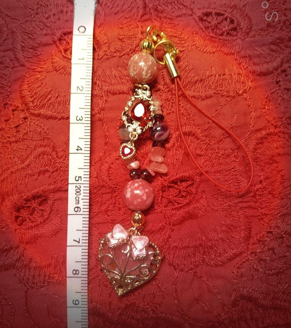 赤い糸伝説/運命の赤い糸を引き寄せるパワーストーンストラップ