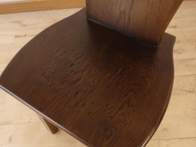 ふくろう １－ＣH　椅子　チェアー　花台　ナラ材　勇峰工芸（新）