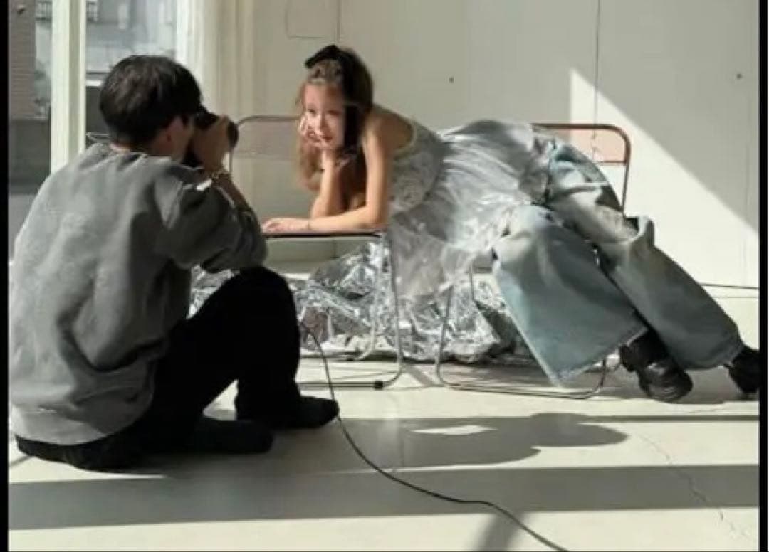 【希空ちゃん着用】シャイニングティアードキャミチュニック メゾンスペシャル