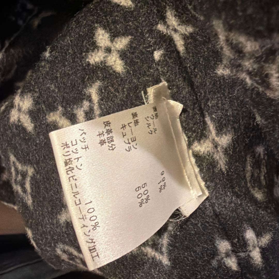 LOUIS VUITTON フーデッドラップコート　現行モデル