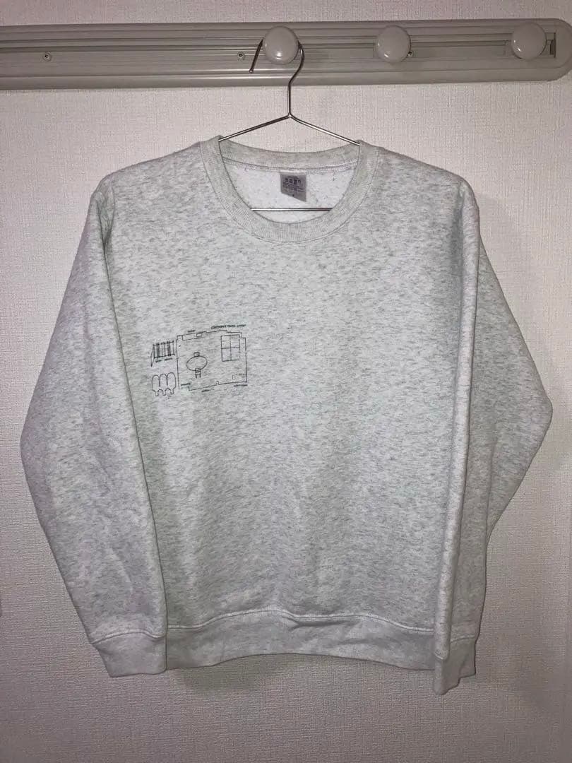 【完売品】convenience young スウェット ホワイトグレー