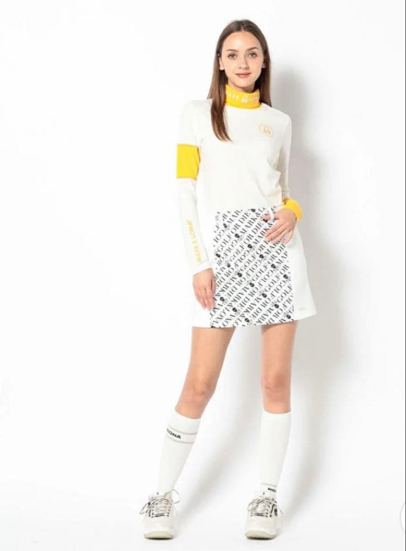 極美品　MARK & LONA マーク&ロナ レキシントン ハイブリッドスカート