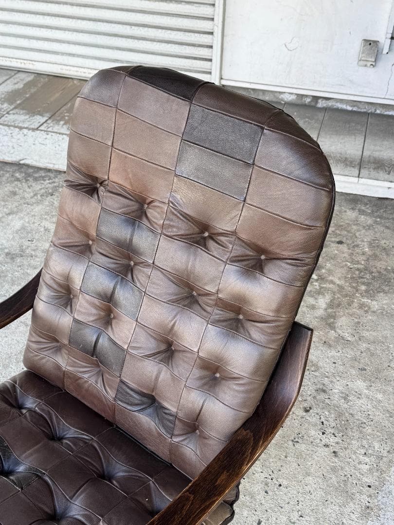 【希少】Westnofa ラウンジチェア Inca 本革 ミッドセンチュリー