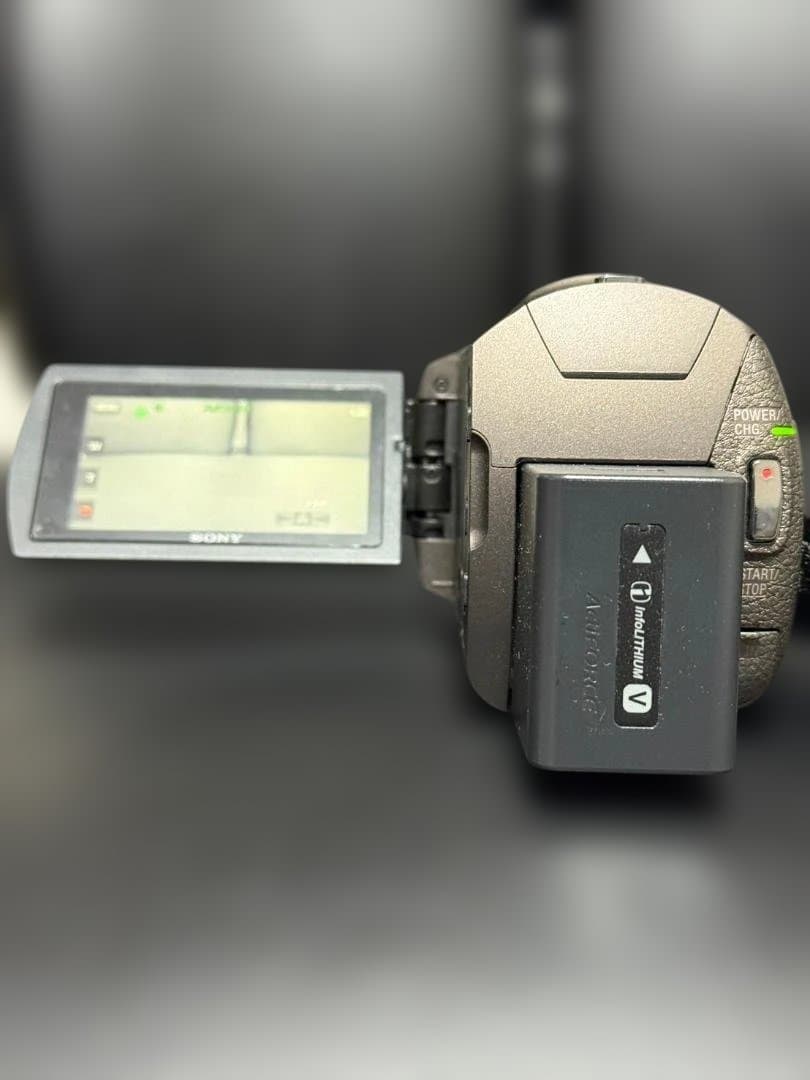 美品 SONY FDR-AX45 4K ビデオカメラ 本体 予備バッテリー2個