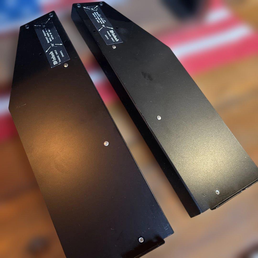 マッキントッシュウッドケース美品プリアンプ　パワーアンプ