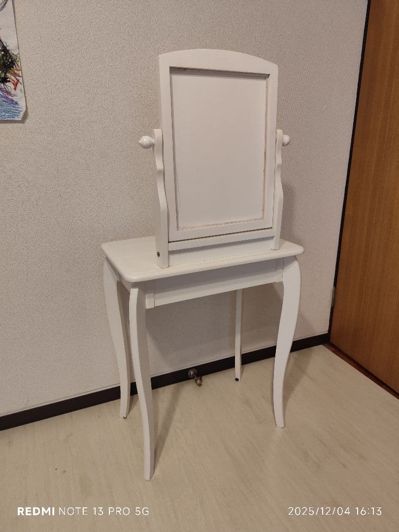 直接引渡限定　ホワイト ドレッサー 引き出し