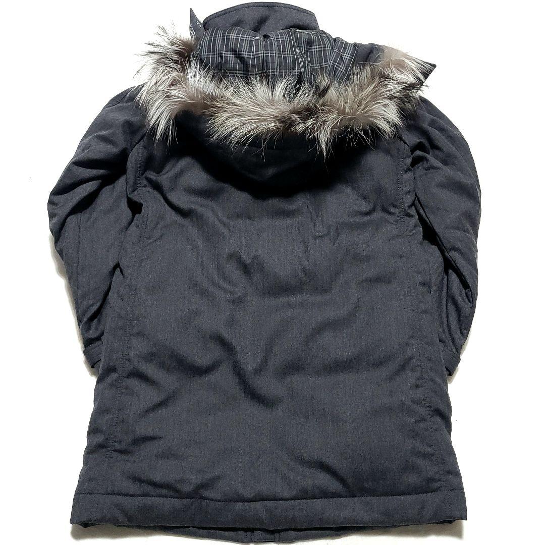 3WAY バーバリー 　ダウンコート ノバチェック ホワイトグース 大きいサイズ