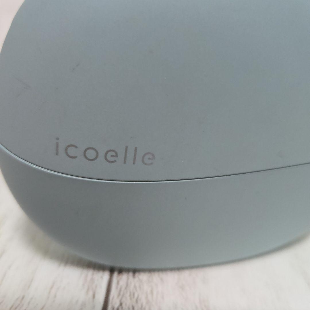 icoelle イオンコームアイロン　ペールアクア