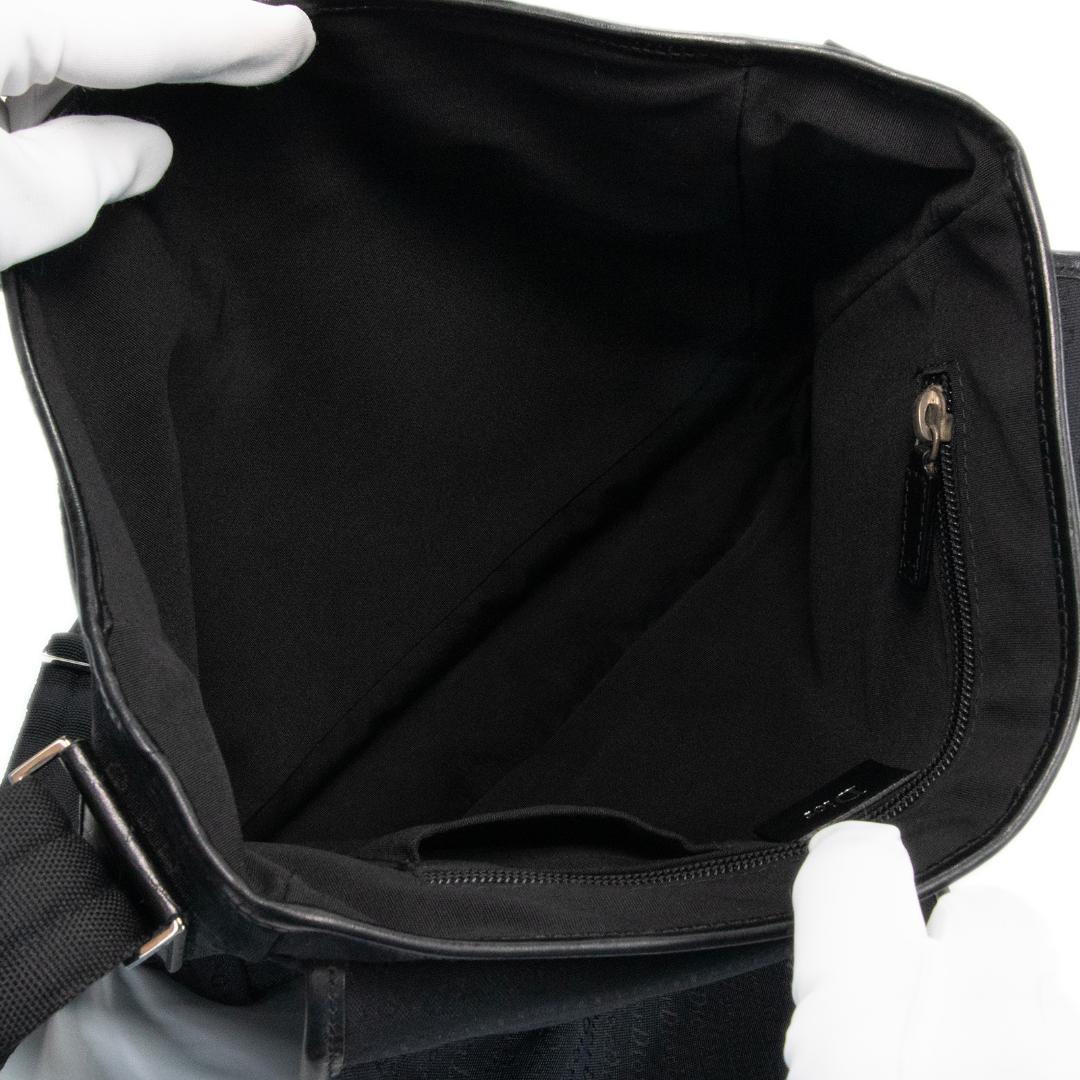 本物 ディオール オム メッセンジャーバッグ メンズ 黒 Y2K 斜め掛け ロゴ