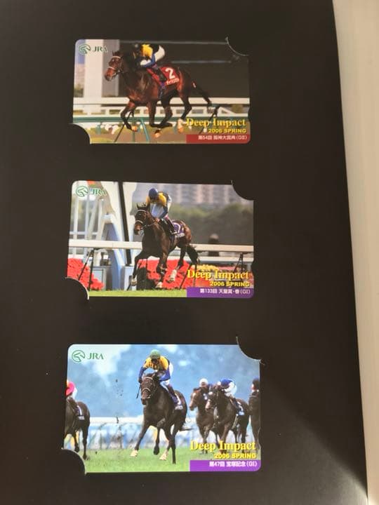三冠馬 ディープインパクト オッズカード