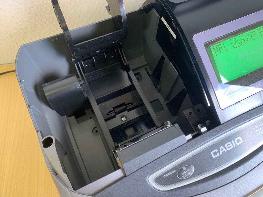 CASIO TK-110 多機能 レジスター キャッシュドロアー 鍵あり