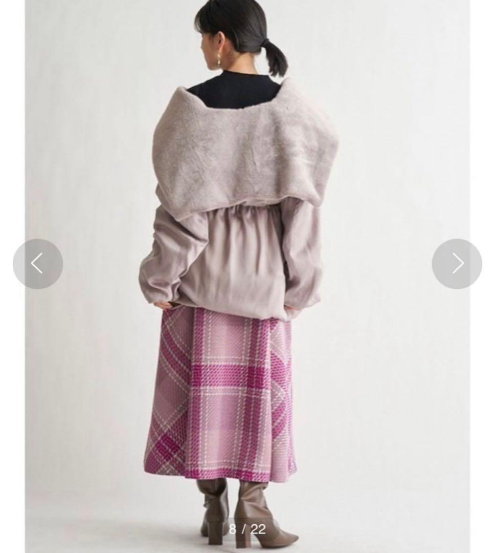 新品値札ありsnidelキュプラレディモッズコート