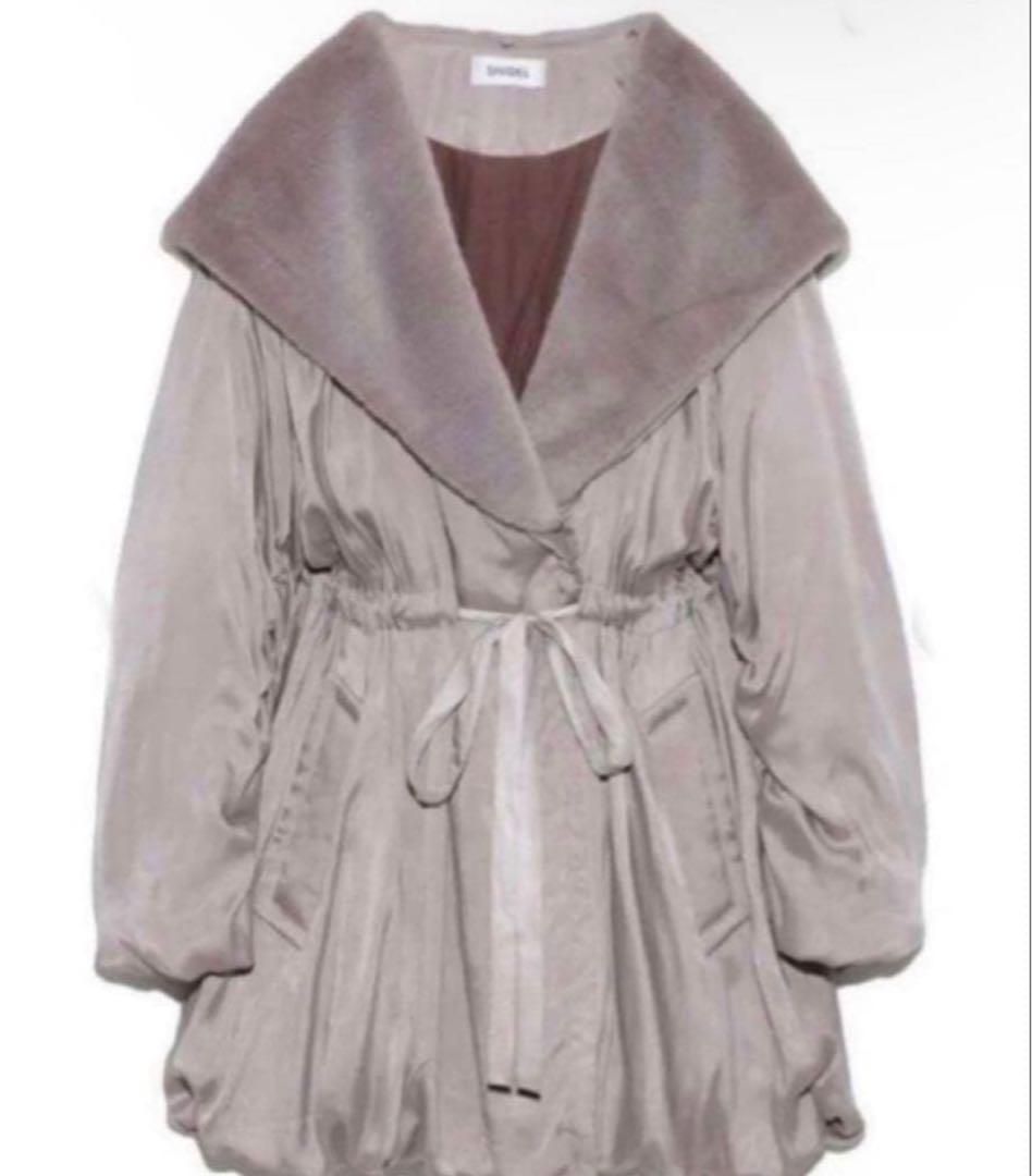 新品値札ありsnidelキュプラレディモッズコート