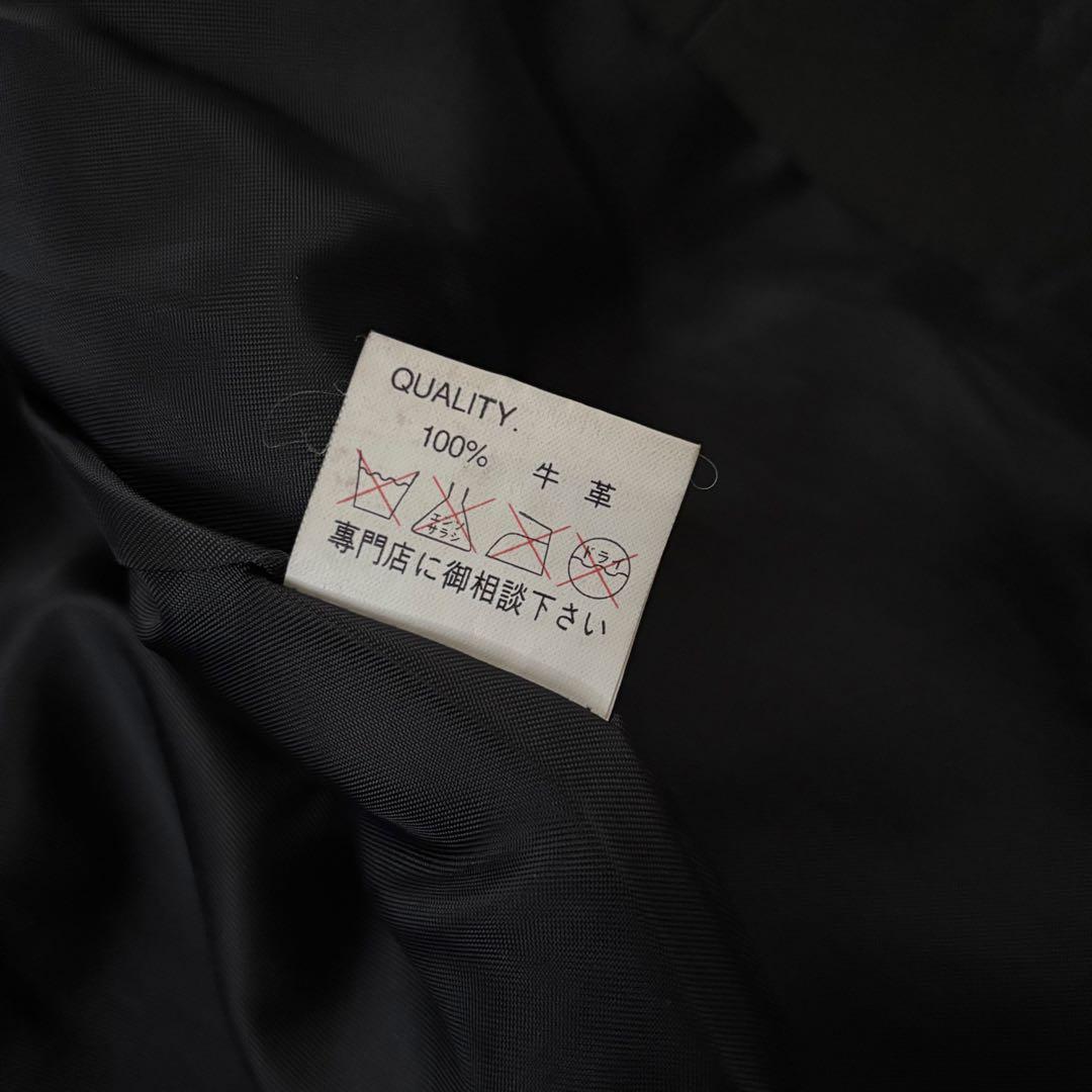 大人気！MOUSSY 牛革 シングル ライダース レザー ジャケット