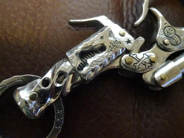 7sense 中山英俊 one make キーチェーン TETORI彫金