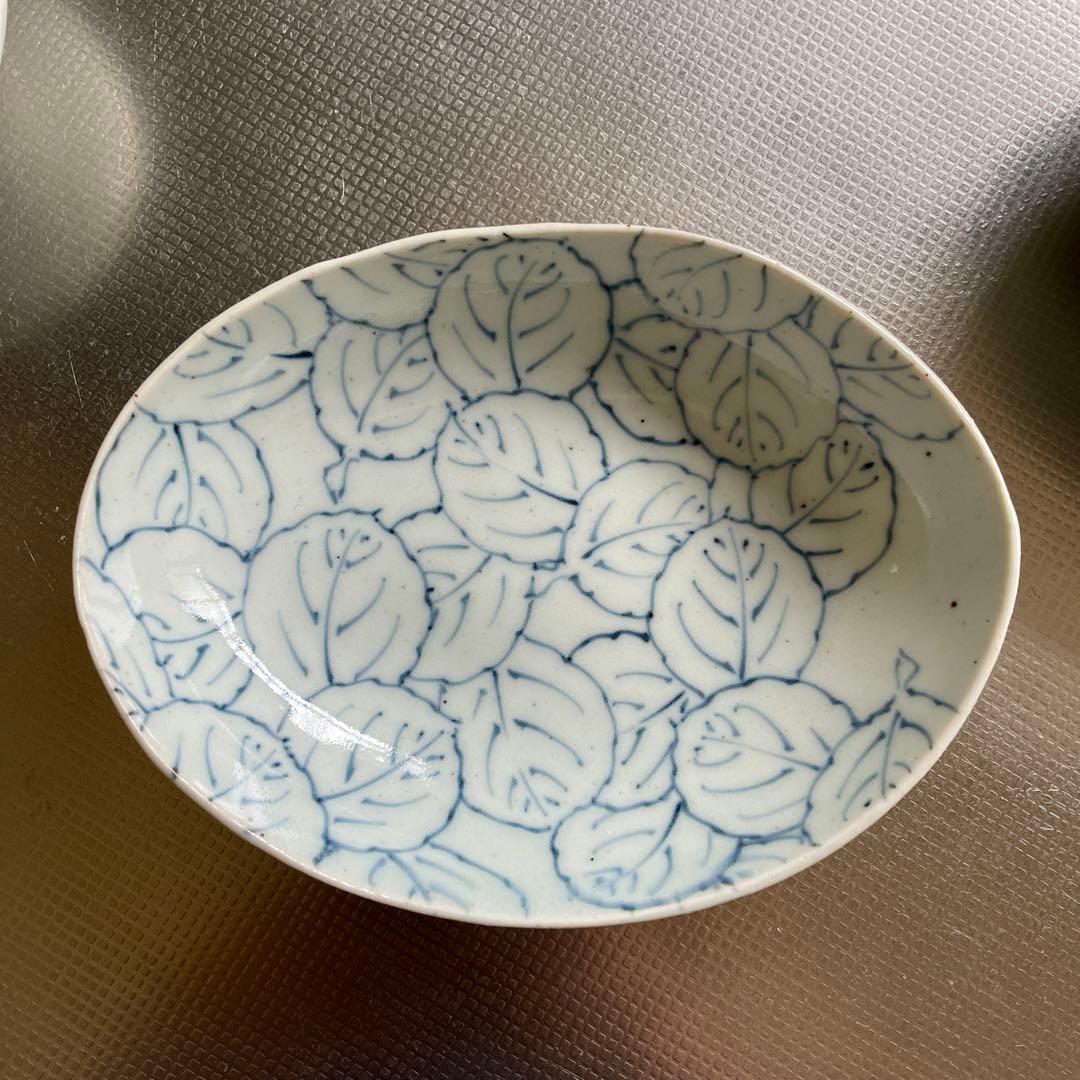 三川内焼 玉峰窯 里峰 楕円皿5枚＋おまけ