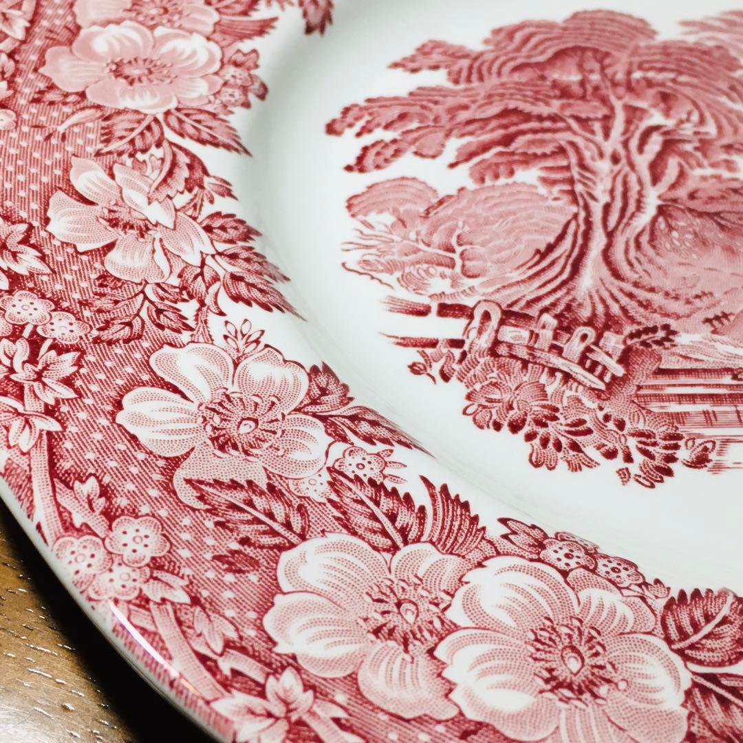 【入手困難】英国製　エノク・ウェッジウッド　25㎝　ディナープレート２枚セット