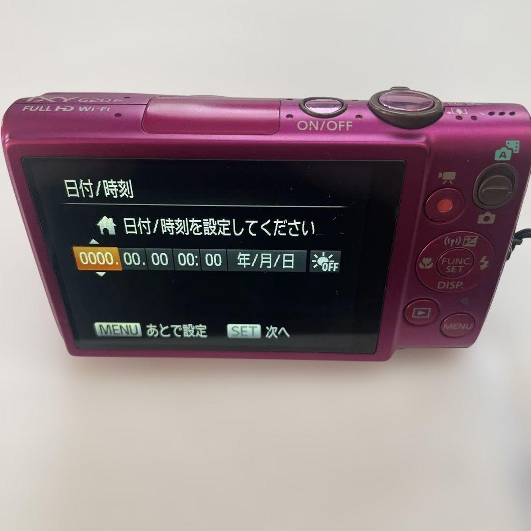 【動作確認済】Canon IXY 620F ピンク フルHD Wi-Fi