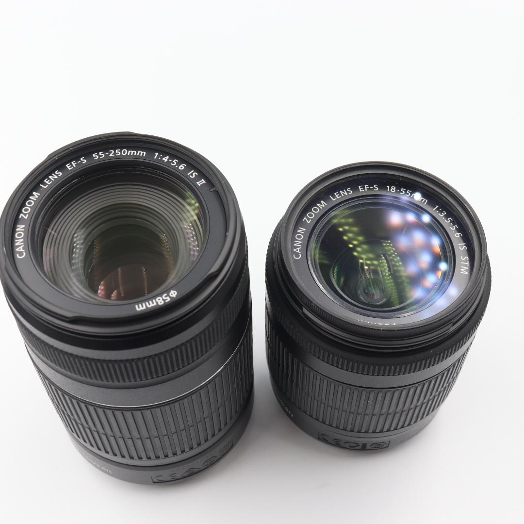 Canon　Kiss X7　ダブルズームセット　18-55mm　55-250mm