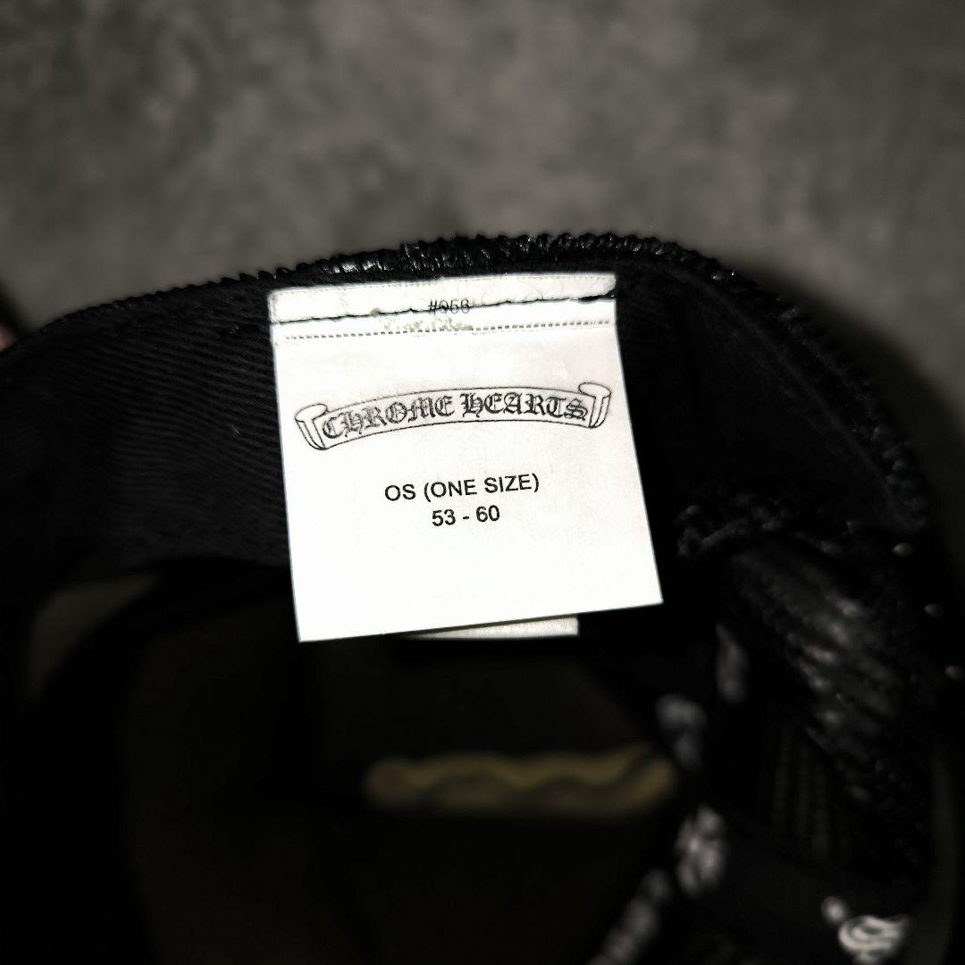 グ*ィ様 CHROME HEARTS トラッカーキャップ ブラック