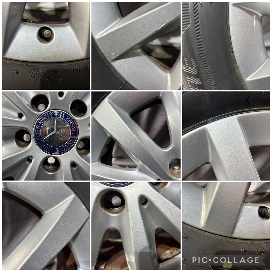 ベンツ Bクラス W246 純正 16インチ スタッドレスタイヤ付き4本セット